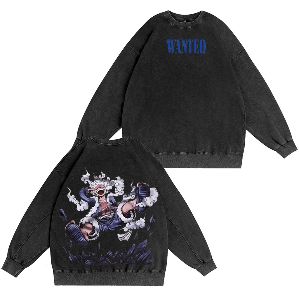 One Piece Vintage Washed T-shirt/Crewneck/Hoodie