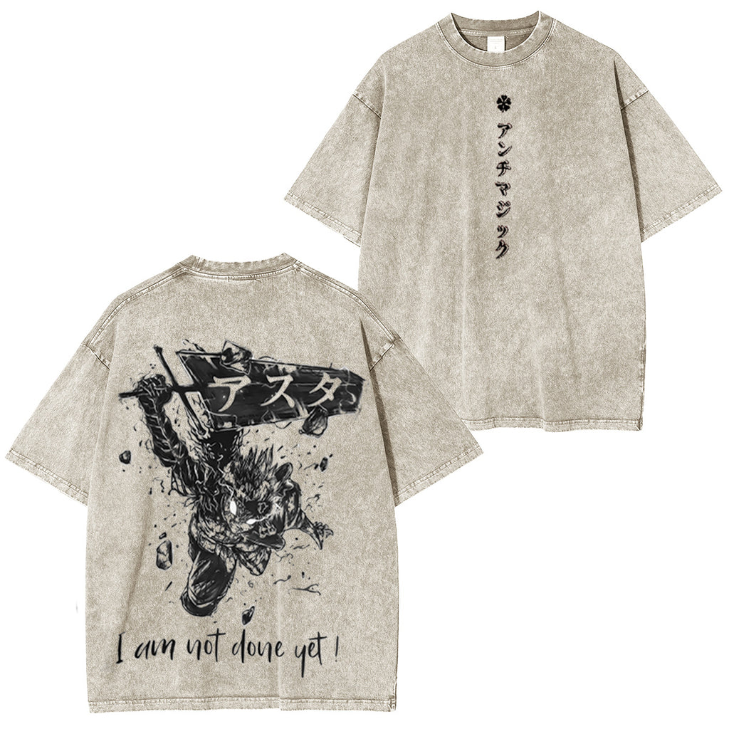 Black Clover Washed T-shirt/Crewneck/Hoodie