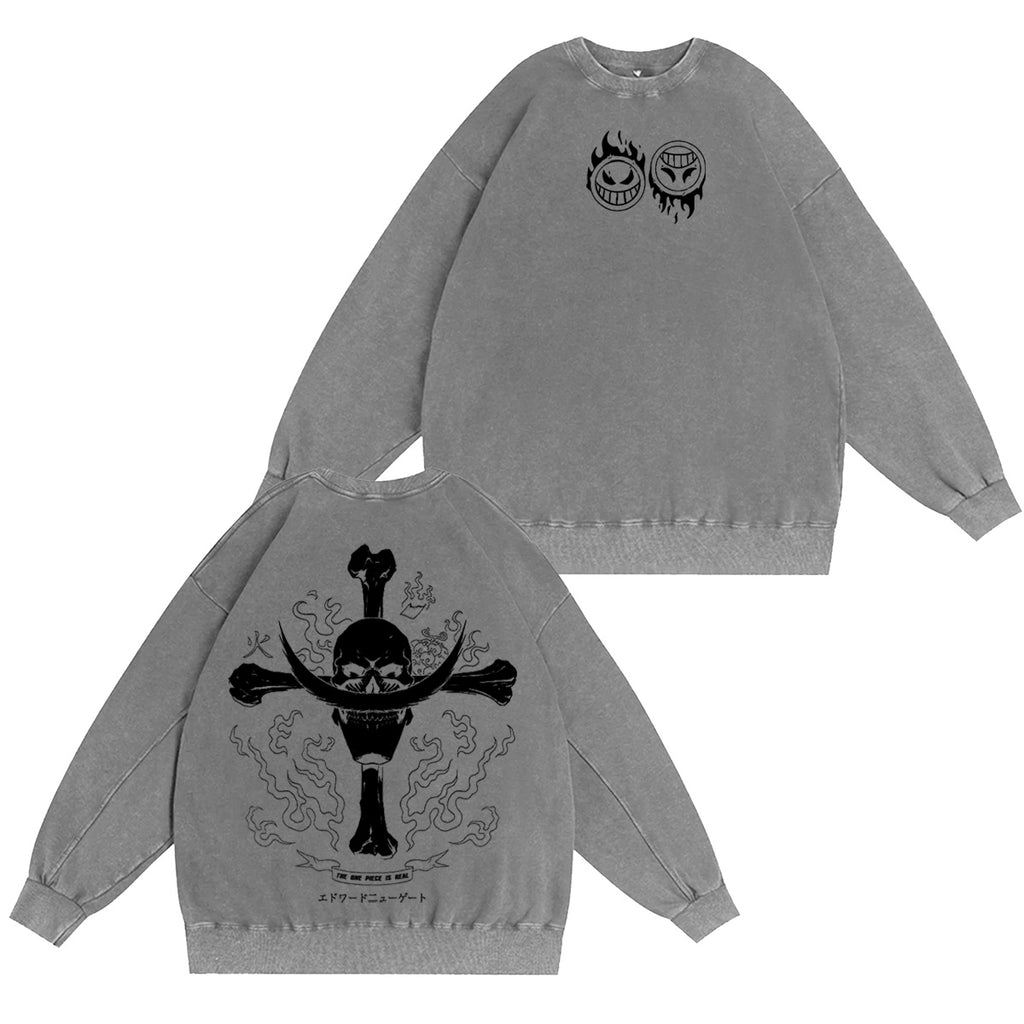 One Piece Washed T-shirt/Crewneck/Hoodie