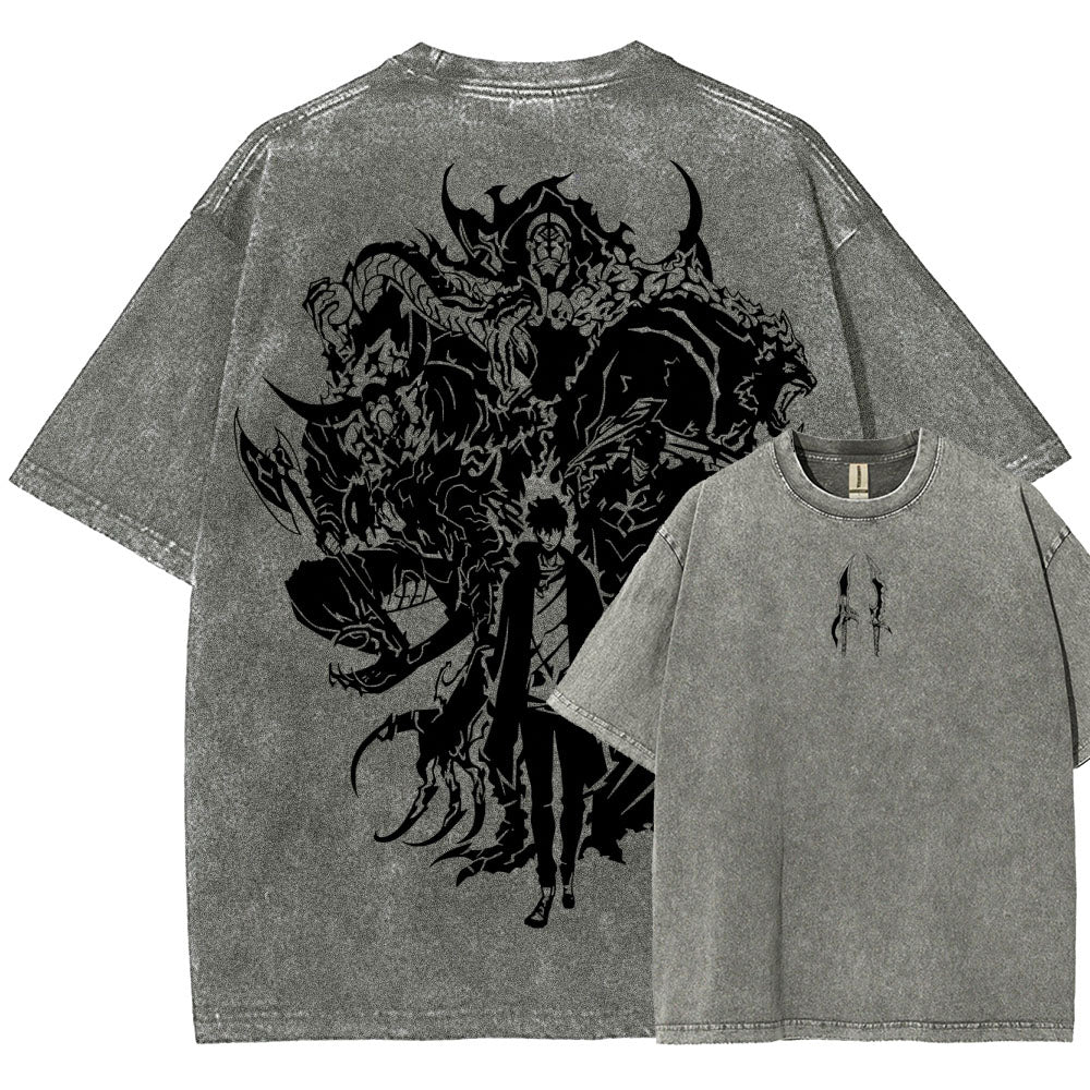 solo levelingUnisex Fit Washed T-Shirt 2502004720