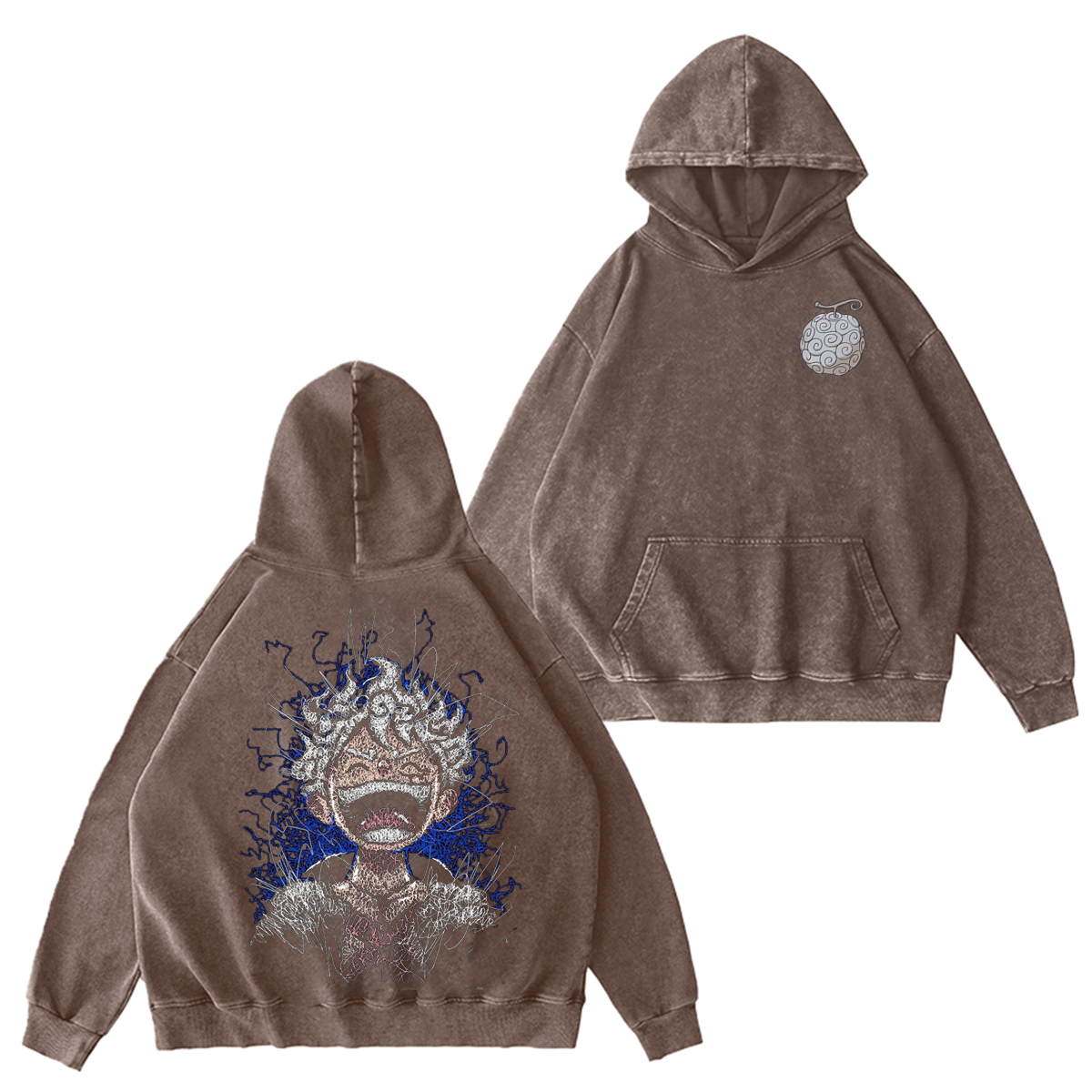 Monkey D. Luffy One Piece Washed T-shirt/Crewneck/Hoodie
