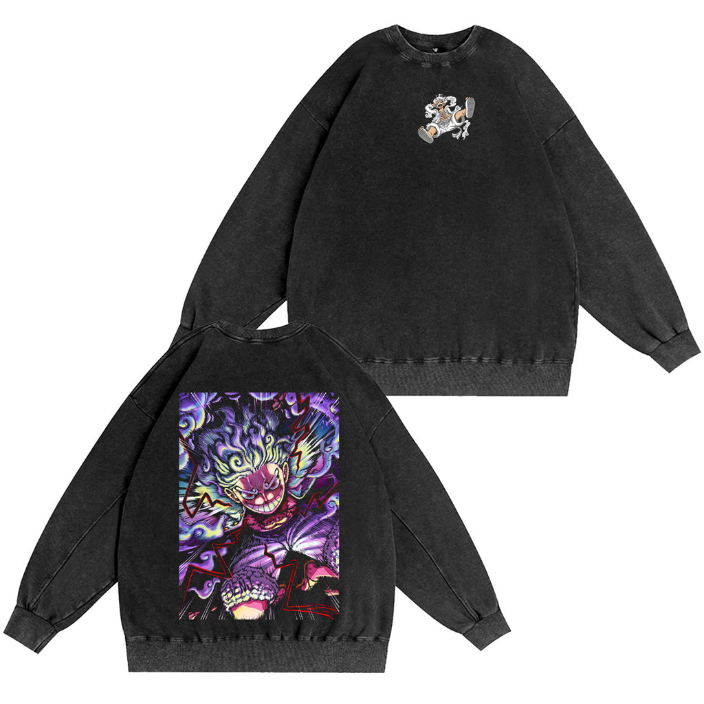 Naruto Uchiha Graphic Washed T-shirt/Crewneck/Hoodie