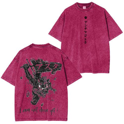 Black Clover Washed T-shirt/Crewneck/Hoodie