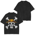 Luffy One Piece Washed T-shirt/Crewneck/Hoodie