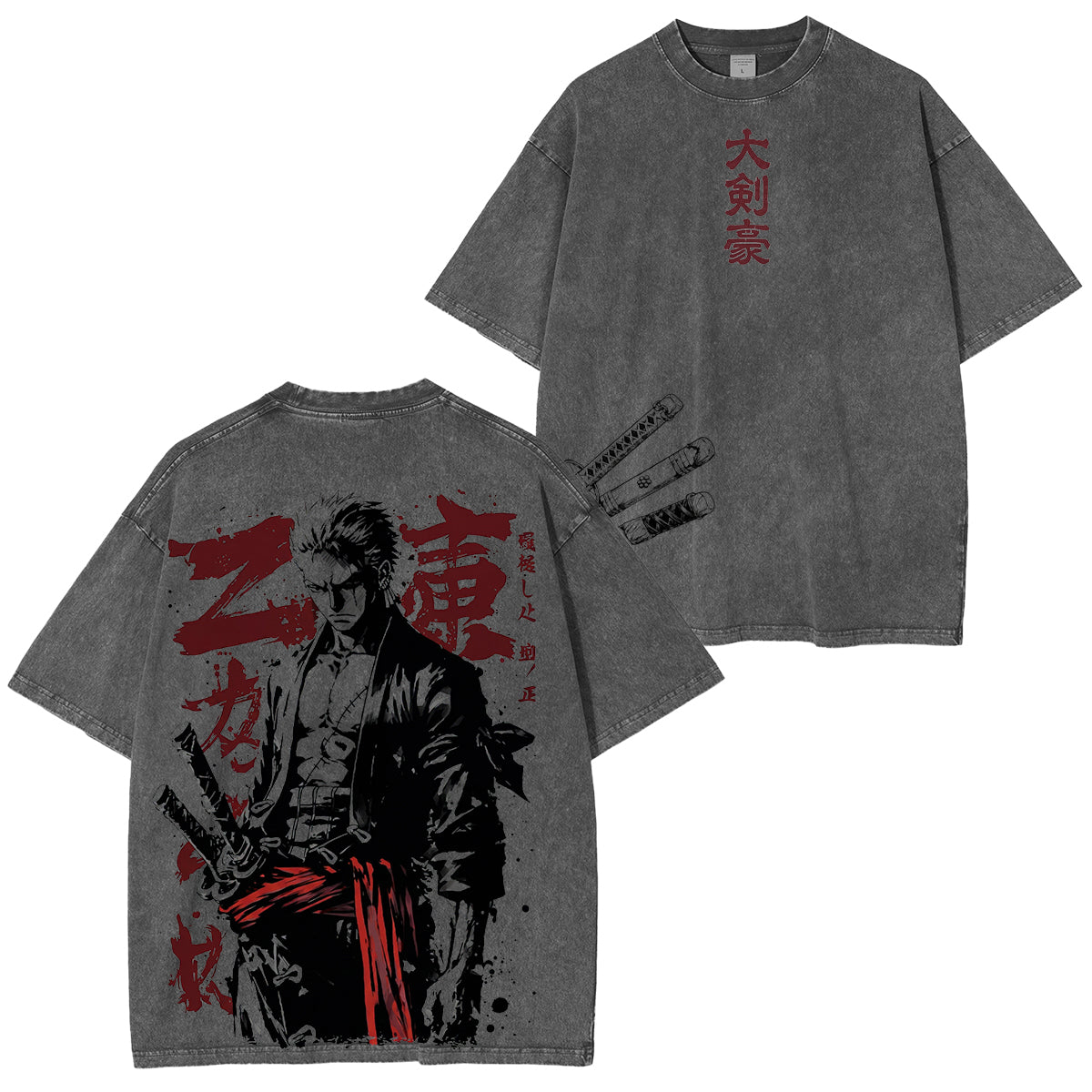 One Piece Roronoa Zoro Vintage Tee