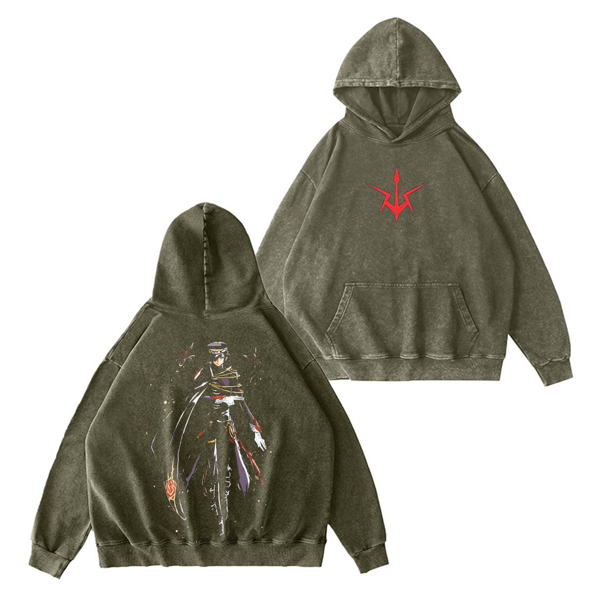 Code Geass Vintage Washed T-shirt/Crewneck/Hoodie