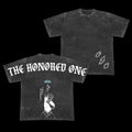 Gojo Satoru THE HONORED ONE Jujutsu Kaisen Anime Double Printed Vintage Washed Tee, Gift For Anime Fan Lover