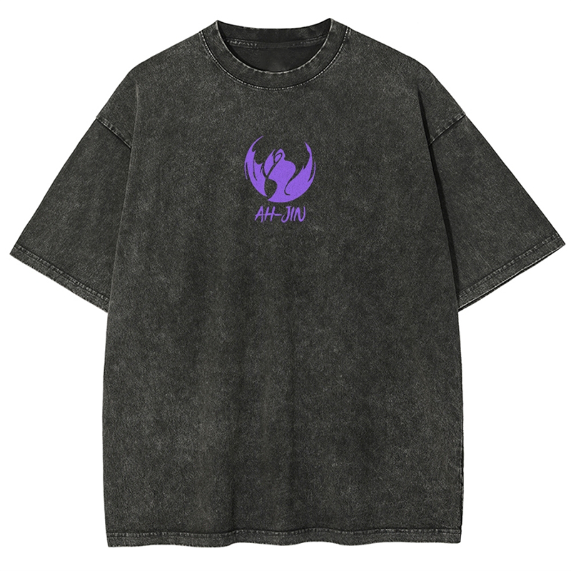 Solo Leveling Printed Unisex Washed T-Shirt