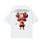 Reindeer Resolve Y2K Streetwear Shirt White