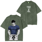 Toji Fushiguro Washed T-shirt/Crewneck/Hoodie