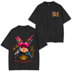 Tony Tony Chopper One Piece Anime Unisex Washed T-Shirt/HOODIE