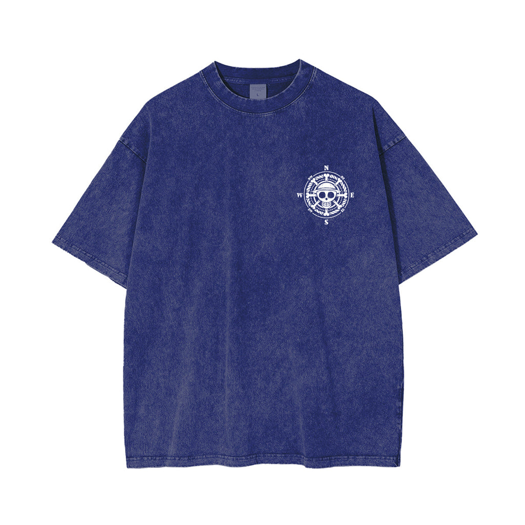 Zoro One Piece Unisex Washed T-Shirt