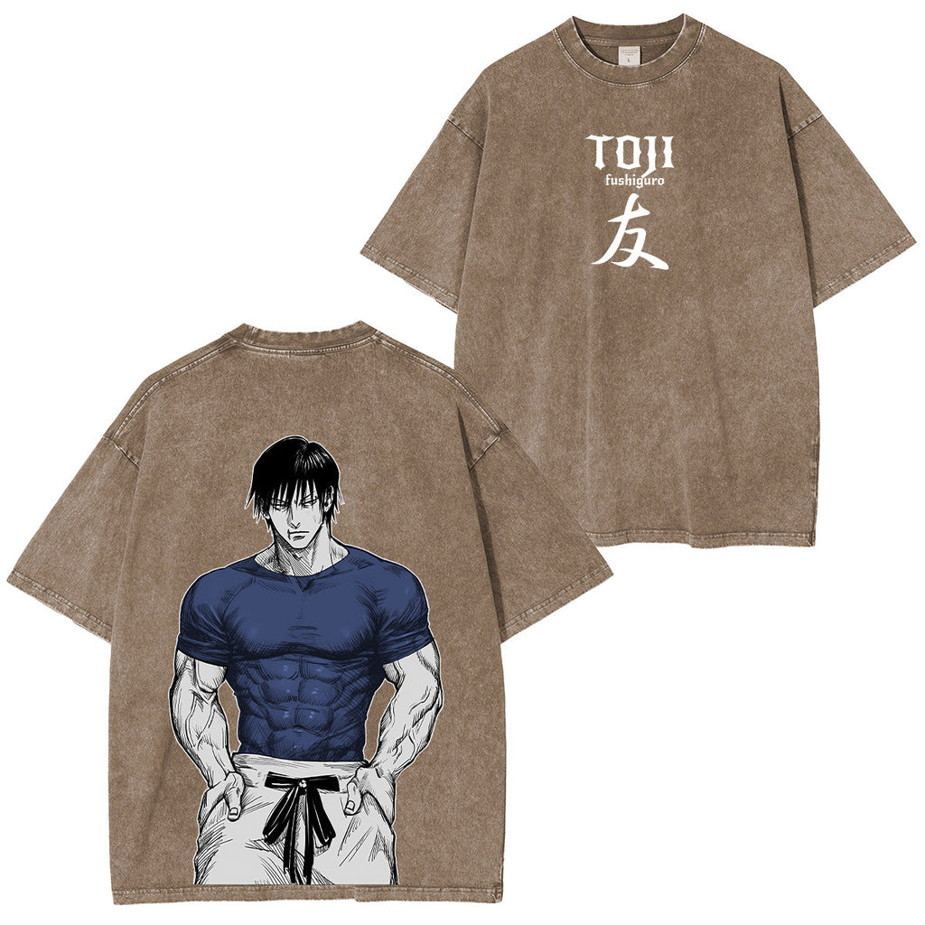 Toji Fushiguro Washed T-shirt/Crewneck/Hoodie