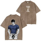 Toji Fushiguro Washed T-shirt/Crewneck/Hoodie