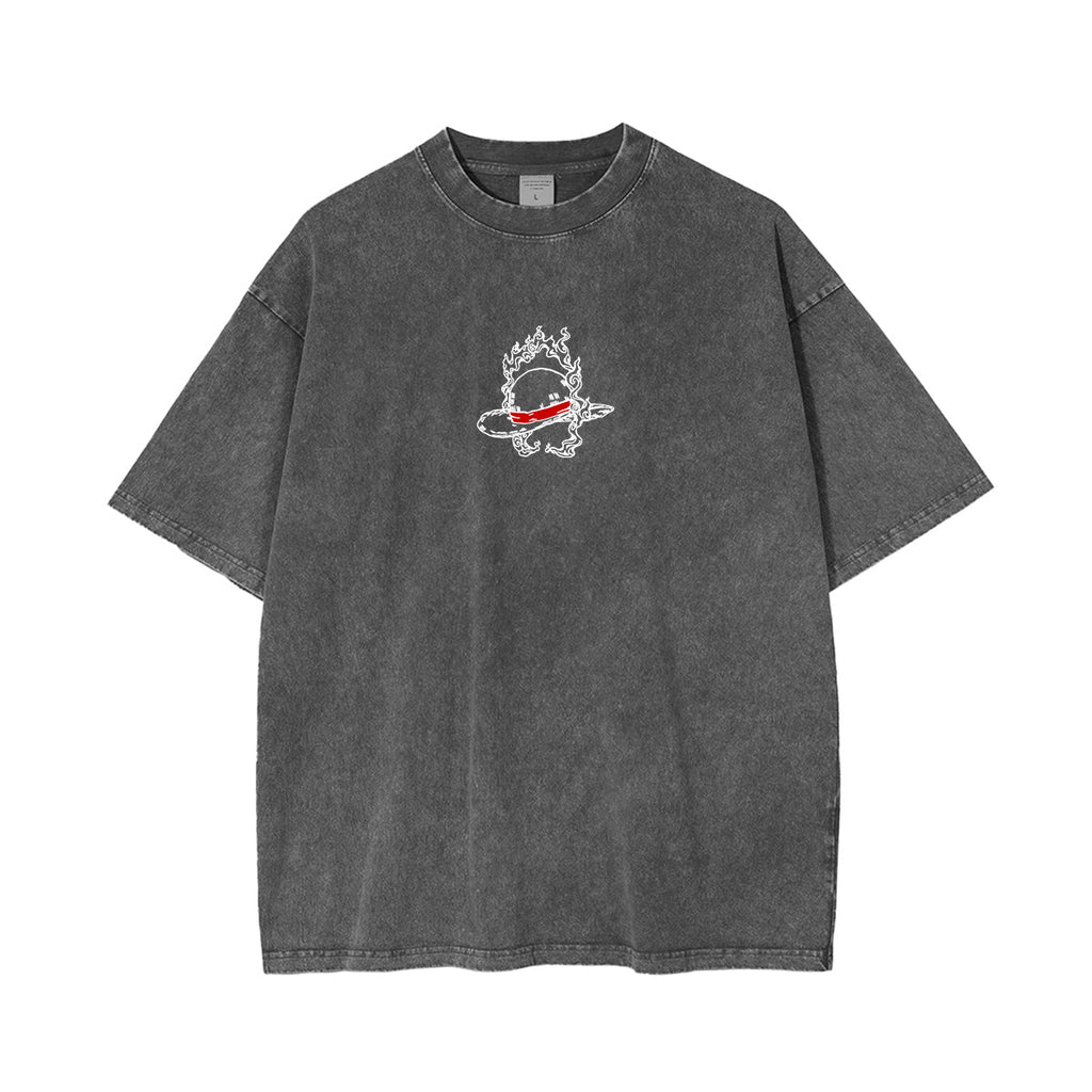 Luffy One Piece Unisex Washed T-Shirt