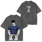 Toji Fushiguro Washed T-shirt/Crewneck/Hoodie