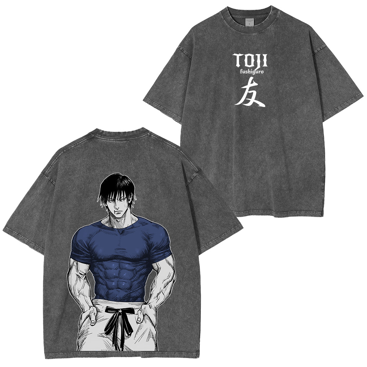 Toji Fushiguro Washed T-shirt/Crewneck/Hoodie