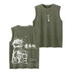 Attack on Titan Eren Yeager Vintage Washed Oversize T-Shirt