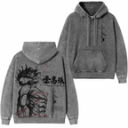 Attack on Titan Eren Yeager Vintage Washed Oversize T-Shirt
