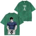 Toji Fushiguro Washed T-shirt/Crewneck/Hoodie