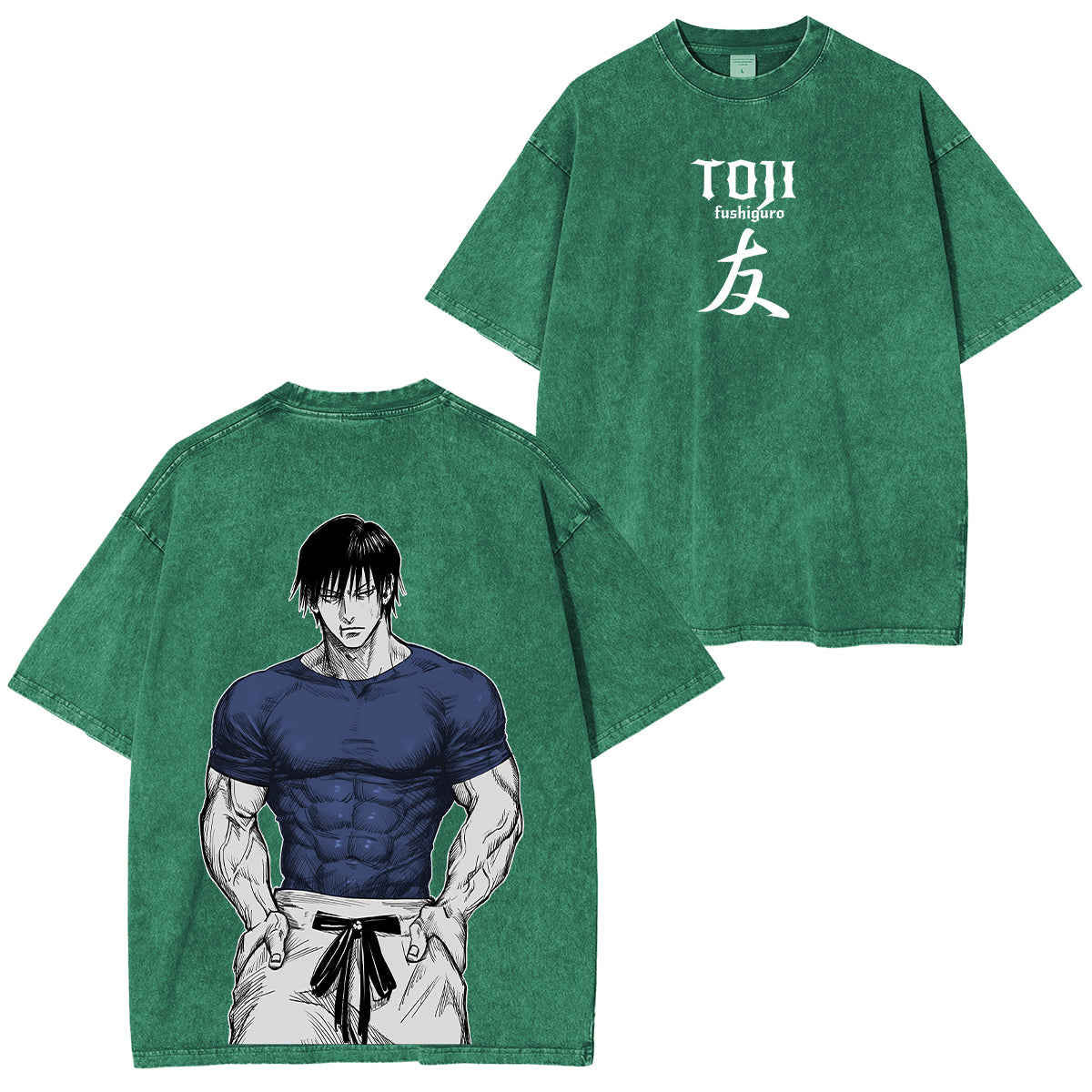 Toji Fushiguro Washed T-shirt/Crewneck/Hoodie