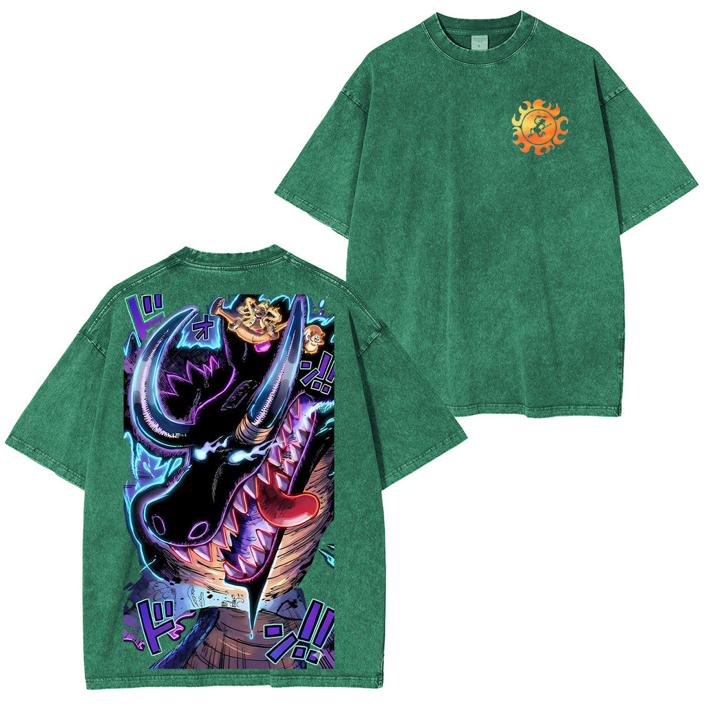 ONE PIECE Washed T-shirt/Crewneck/Hoodie