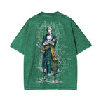 Zoro One Piece Unisex Washed T-Shirt