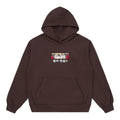 ONE PIECE LUFFY EYES HOODIE (CHOCOLATE)