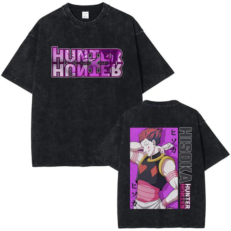 Anime Hunter X Hunter Vintage Washed T Shirt