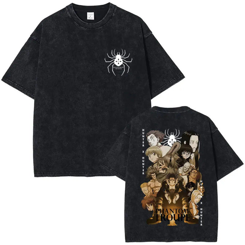 Anime Hunter X Hunter Vintage Washed T Shirt