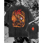 2025 Summer Men'S Washes T-Shirts Japanese A