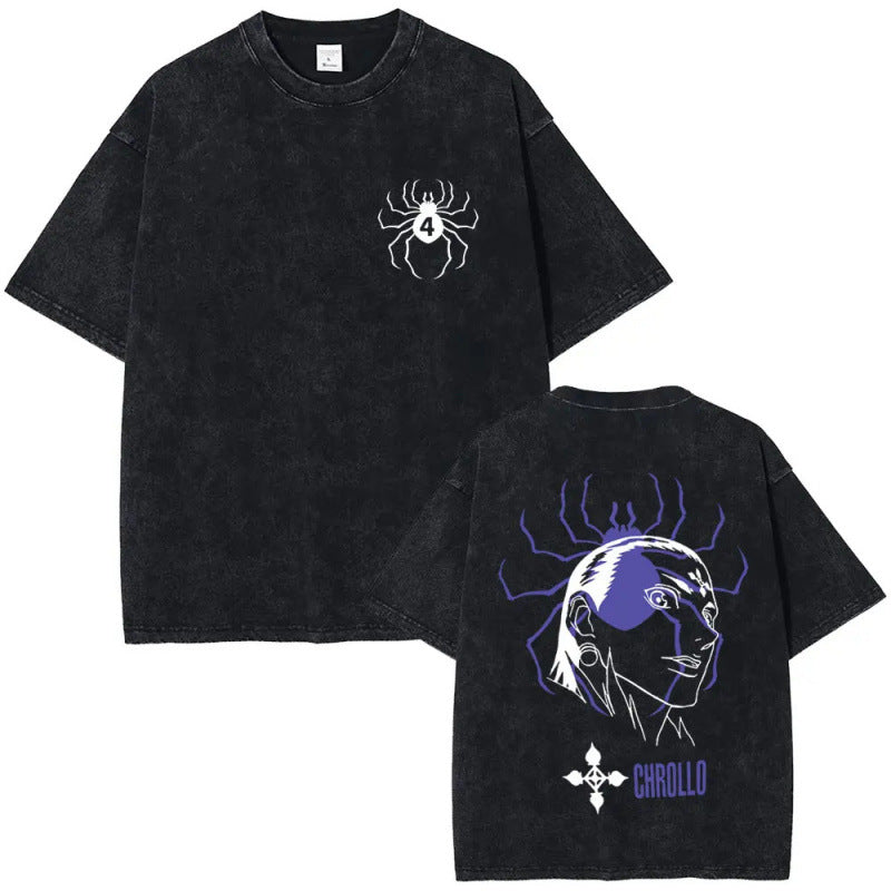 Anime Hunter X Hunter Vintage Washed T Shirt