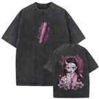 Harajuku Graphic Tee Anime Demon Slayer Vint