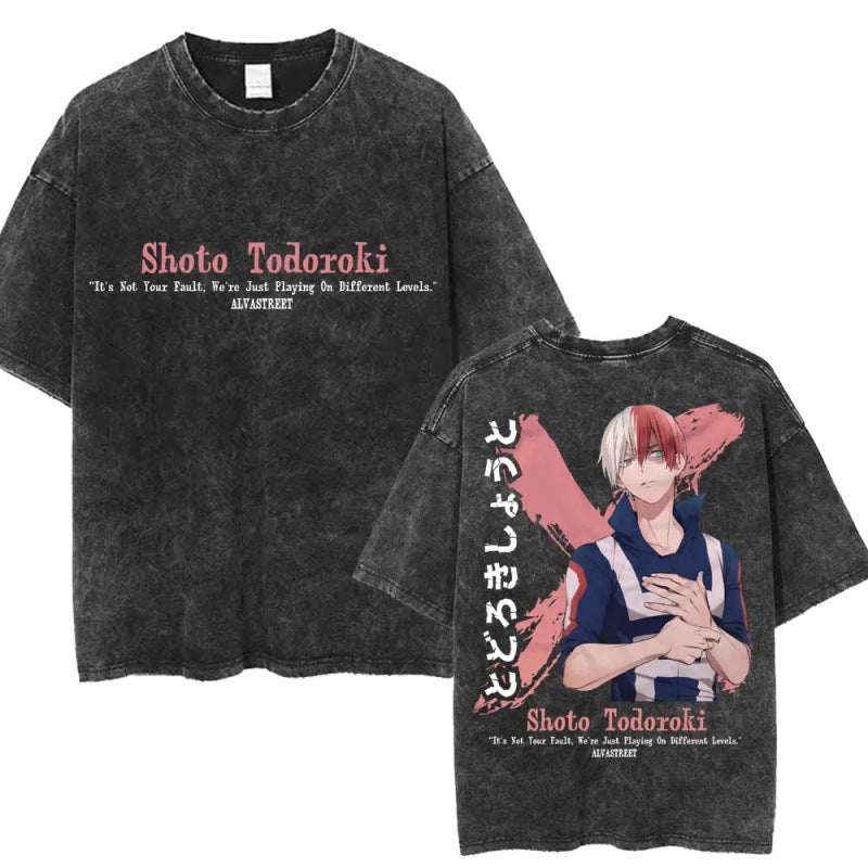 Men Women Fashion Vintage Casual T-Shirt 100