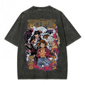 One Piece Vintage Black T-Shirt Men'S One-Pi