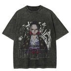 One Piece Vintage Black T-Shirt Men'S One-Pi