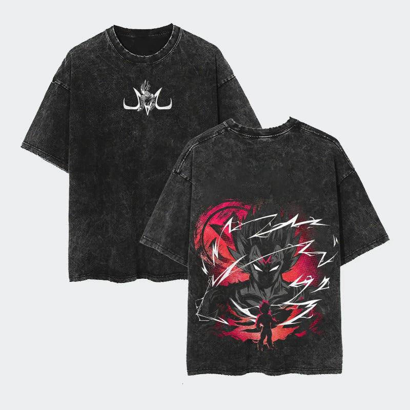 Ouma Pure Cotton Anime Dragon Ball Cosplay Washed T-Shirt Cot