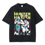 Anime Hunter X Hunter Vintage Washed T Shirt