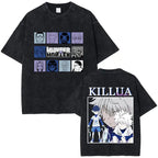 Anime Hunter X Hunter Vintage Washed T Shirt