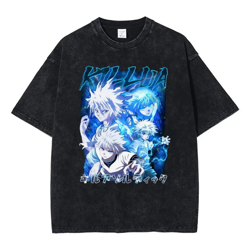 Anime Hunter X Hunter Vintage Washed T Shirt