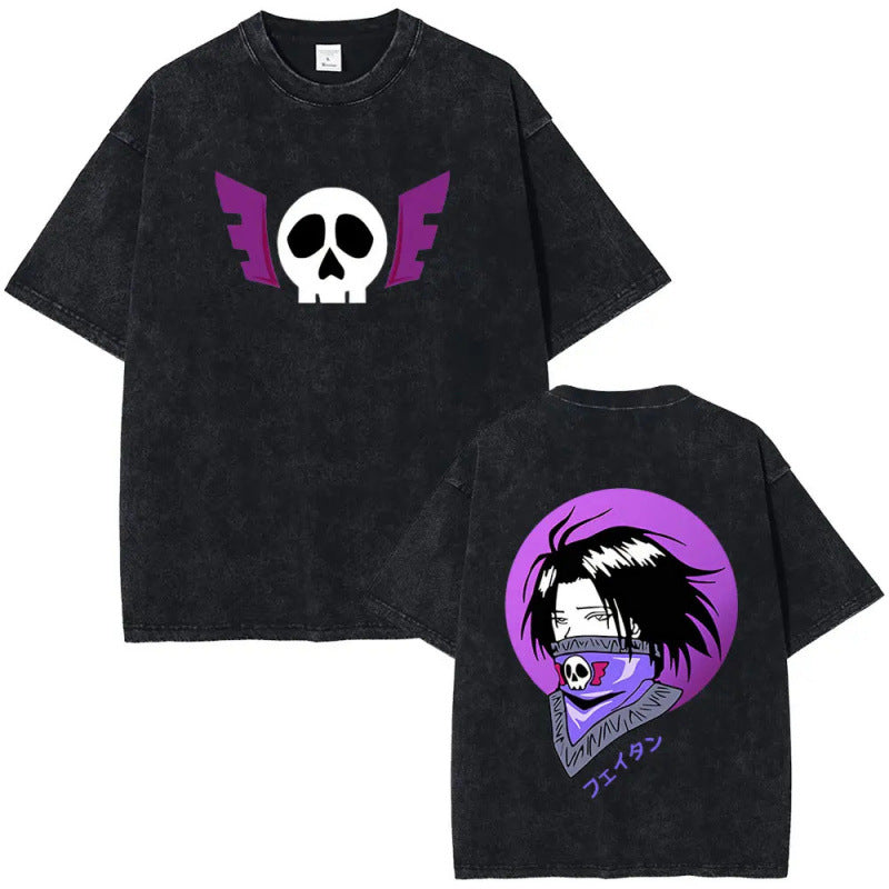 Anime Hunter X Hunter Vintage Washed T Shirt