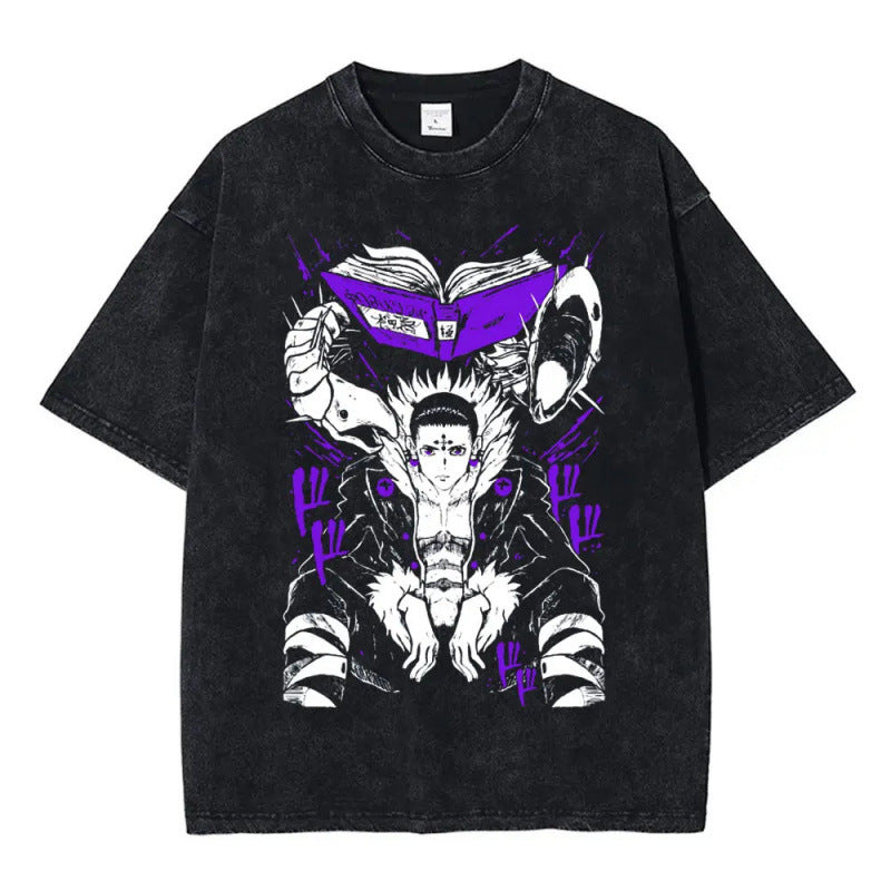 Anime Hunter X Hunter Vintage Washed T Shirt