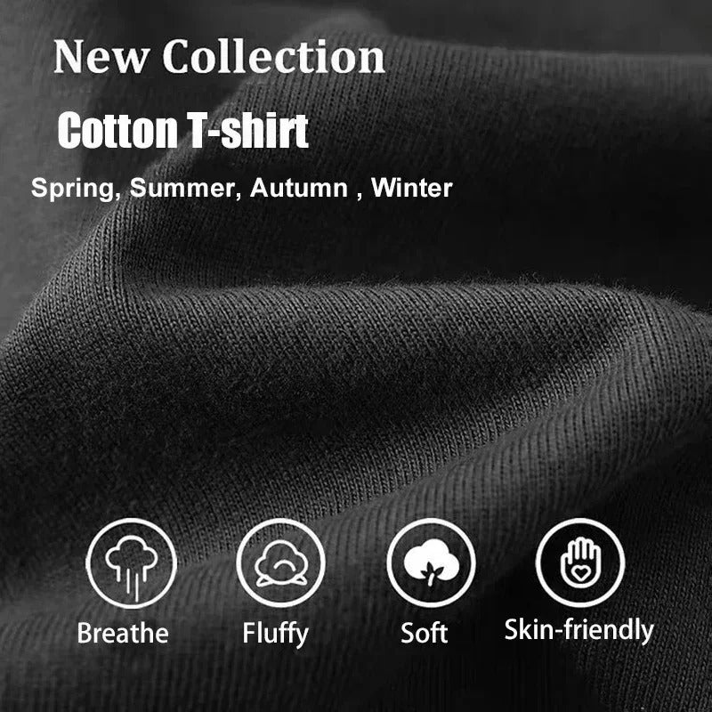 Men Women Fashion Vintage Casual T-Shirt 100