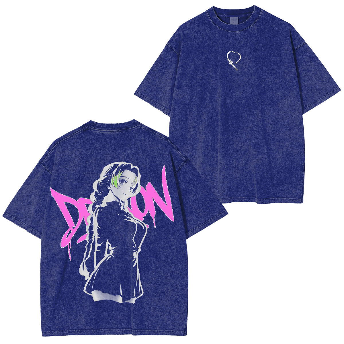 Mitsuri,Demon Slayer Unisex Washed T-Shirt