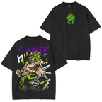 Dragon Ball Z  Anime Unisex Washed T-Shirt