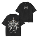 Upper Moon Three,Demon Slayer Anime Unisex Washed T-Shirt