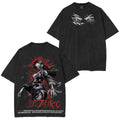 From Demon Chaos To Streetwear Cool Vintage Unsiex Washed T-Shirt