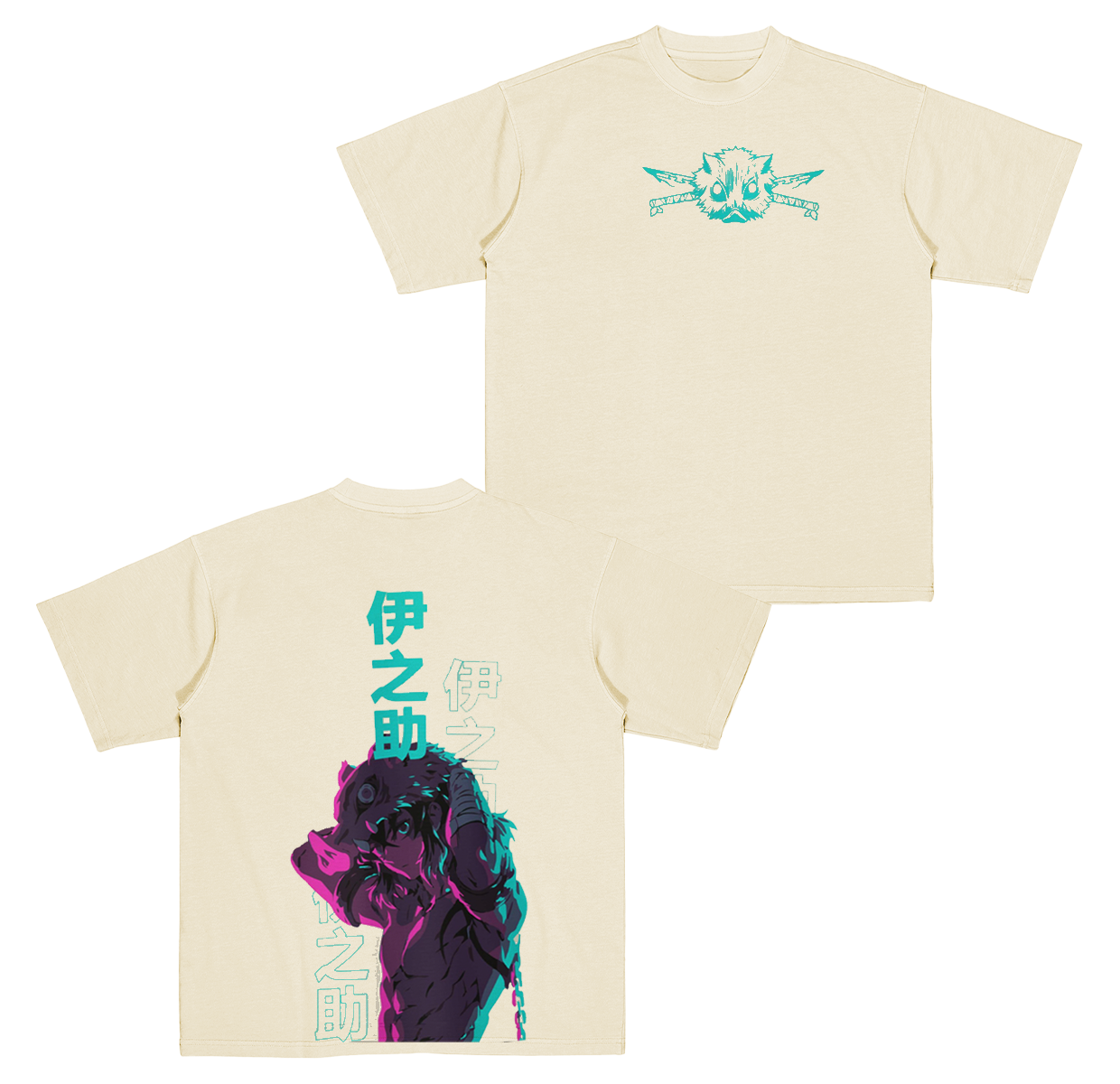 Inosuke Hashibira,Demon Slayer Anime Unisex T-shirt- sweatshirt