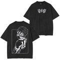 Akaza Limited TeeUpper Moon 3 Anime Unsiex Washed T-Shirt