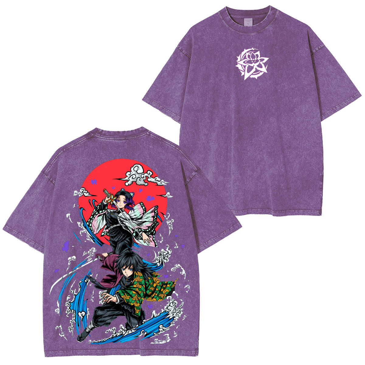 Shinobu x Giyuu Vintage Tee
